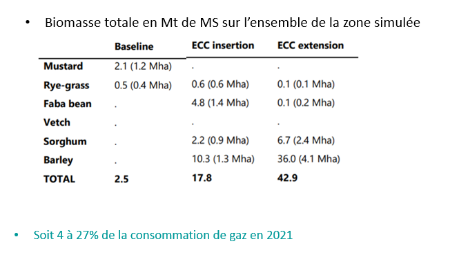 Production de biomasse